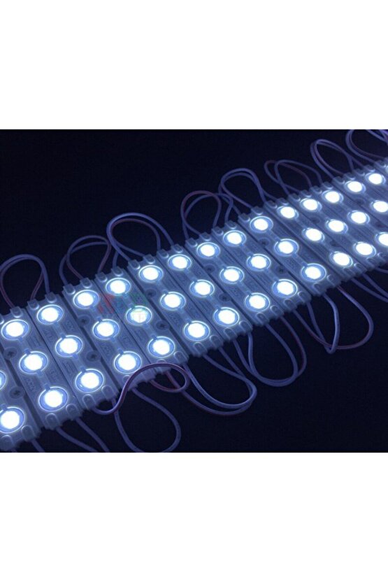 10 Adet 5 Watt BEYAZ IŞIK IP65 Modül Led, 10 Adet Magnetli, Çok Kaliteli BEYAZ Işık Modül Led