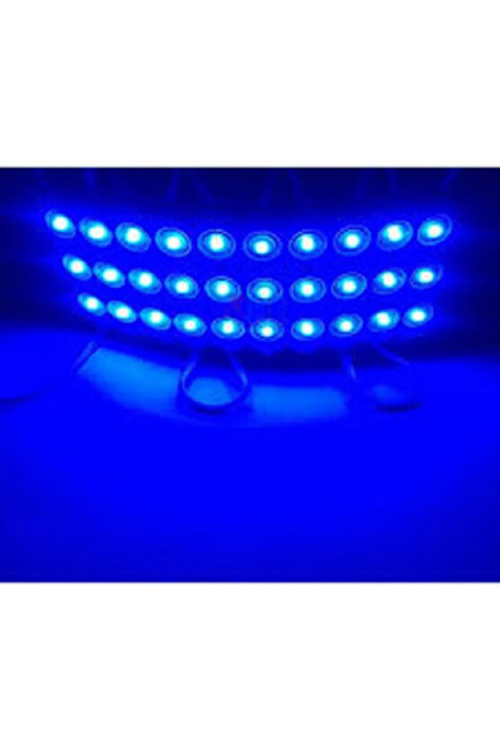 20 Adet 5 Watt Mavi Işık Ip65 Modül Led, 10 Adet Magnetli, Çok Kaliteli Mavi Işık Modül Led