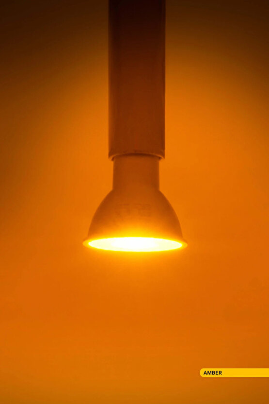 2 Adet 10 Watt AMBER IŞIK Gu10 Duy Ampul, 1000 Lümen, 10 Watt Amber IŞIK Gu10 Led Ampul (YENİ ÜRÜN!)