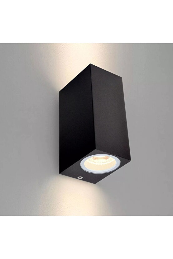 Elektrikle Çalışır, 10 Watt Kendinden Ledli, 4200 Kelvin (Ilık Beyaz Işık) İç ve Dış Mekan Led Aplik