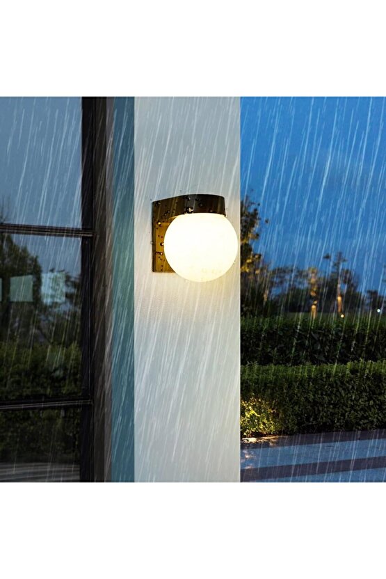 12 Watt Modern Tasarım İç ve Dış Mekan, Bahçe, Balkon, Banyo Apliği Günışığı Led Armatür Duvar Aplik