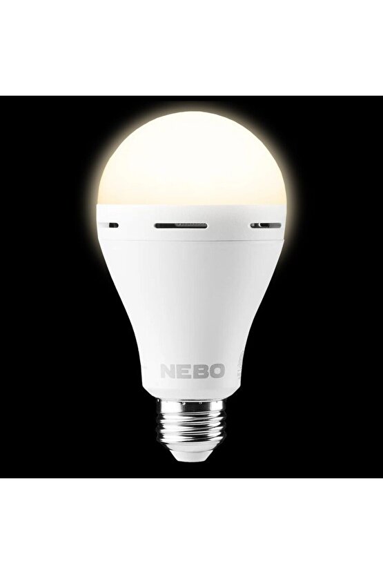 4 Adet Elektrik Kesilince De Çalışan 9 Watt Beyaz Işık Led Ampul Kendini Şarj Eden Led Ampul
