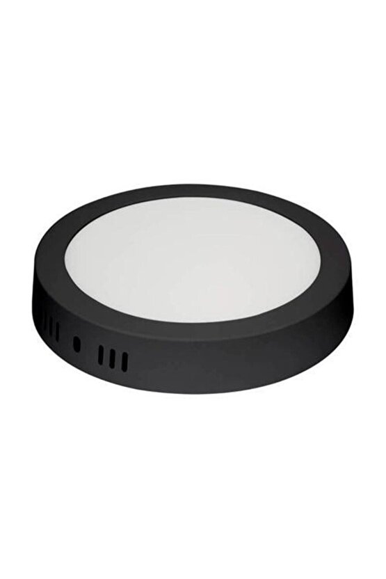 Yuvarlak Metal Kasa, 18 Watt,3200K, Ultra Kaliteli Sıva Üstü Led Tavan Armatürü