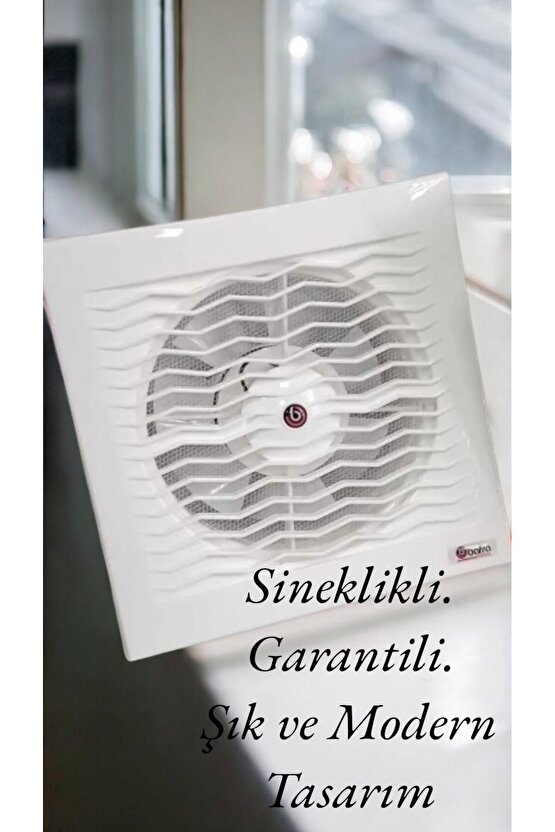 120lik, Ultra Kaliteli, Tak&Unut Banyo, Tuvalet, Kiler Aspiratörü, Hava Yeniler Koku Alır Aspiratör