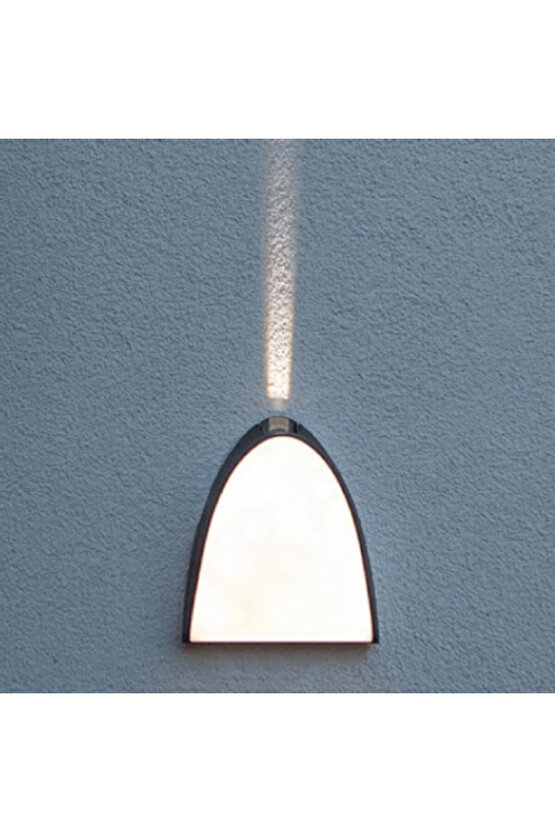 Elektrikle Çalışır, 24 Watt, 3000 Kelvin, IP65 İç ve Dış Mekan Led Aplik, Led Bahçe Duvar Armatürü