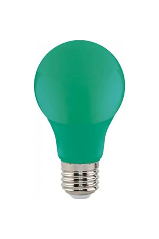 10 Adet K2 YEŞİL Işık 5 Watt Led Gece Lambası Ampulü, E27 Duylu Ağaç Feneri Ampulü