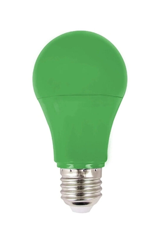 10 Adet K2 YEŞİL Işık 5 Watt Led Gece Lambası Ampulü, E27 Duylu Ağaç Feneri Ampulü