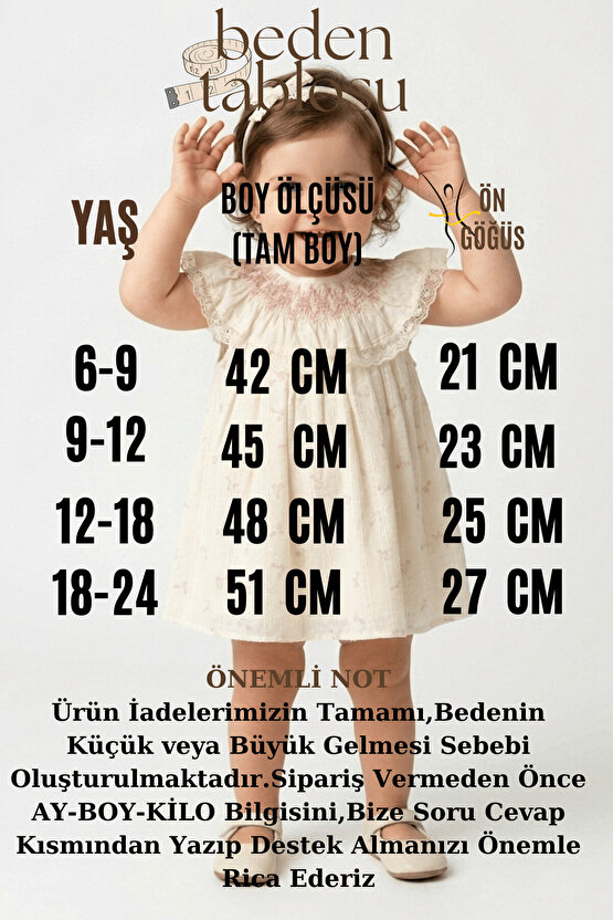 Kız Bebek Kız Çocuk Doğum Günü Parti Düğün Elbise Kısa Kol Kolsuz Taçlı Astarlı Dantel Yakalı
