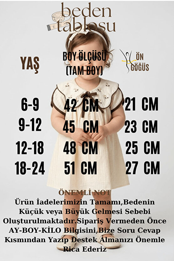 Kız Bebek Kız Çocuk Doğum Günü Parti Düğün Elbise Kısa Kol Astarlı Taçlı Kurdela Çilek Yakalı