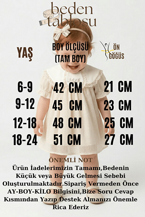 Kız Bebek Kız Çocuk Doğum Günü Parti Düğün Dantelli Çiçek Nakışlı Kısa Kol Tüllü Yakalı