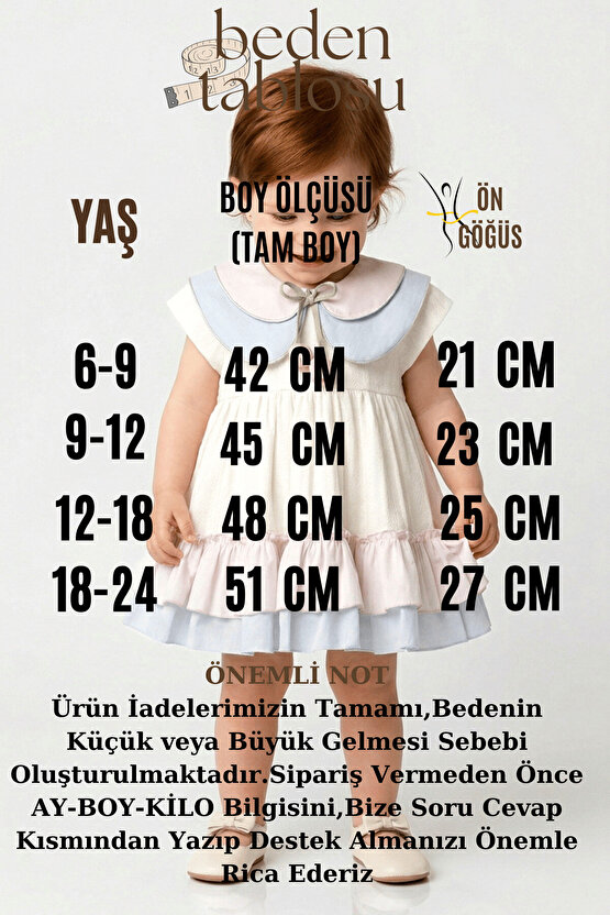 Kız Bebek Kız Çocuk Doğum Günü Parti Düğün Elbise Kısa Kol Kolsuz Yakalı Laleli Çiçekli Astarlı