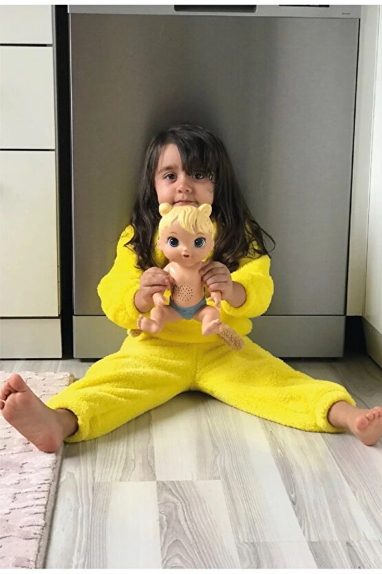 Welsoft Peluş Unisex Kız Erkek Bebek Takımları Çocuk Giyim Bebek Giyim