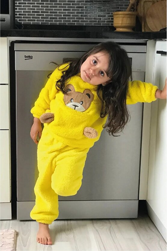 Welsoft Peluş Unisex Kız Erkek Bebek Takımları Çocuk Giyim Bebek Giyim