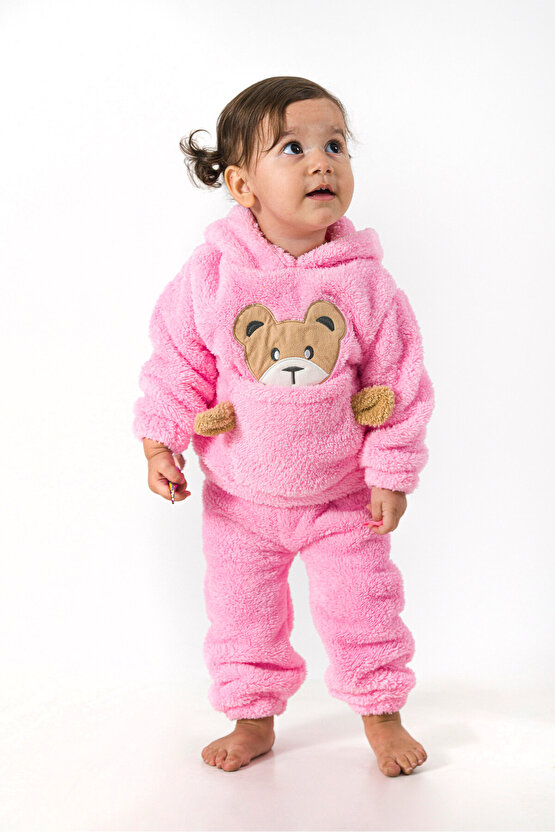 Welsoft Peluş Unisex Kız Erkek Bebek Takımları Çocuk Giyim Bebek Giyim