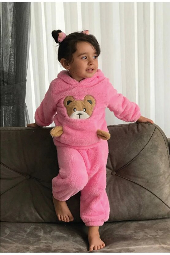 Welsoft Peluş Unisex Kız Erkek Bebek Takımları Çocuk Giyim Bebek Giyim