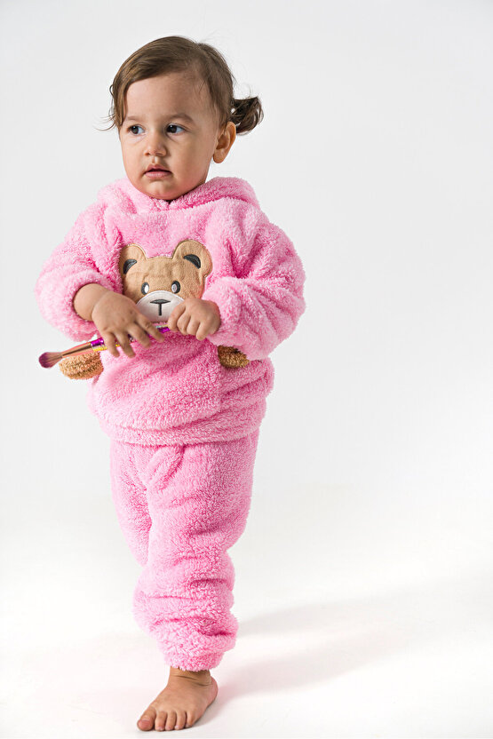 Welsoft Peluş Unisex Kız Erkek Bebek Takımları Çocuk Giyim Bebek Giyim