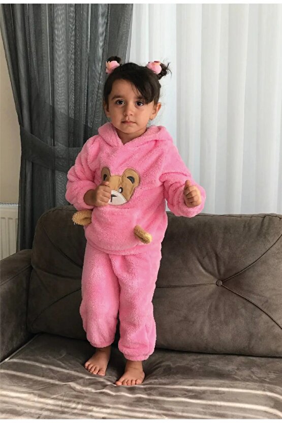 Welsoft Peluş Unisex Kız Erkek Bebek Takımları Çocuk Giyim Bebek Giyim