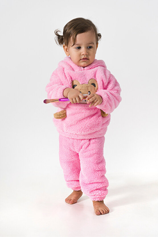 Welsoft Peluş Unisex Kız Erkek Bebek Takımları Çocuk Giyim Bebek Giyim