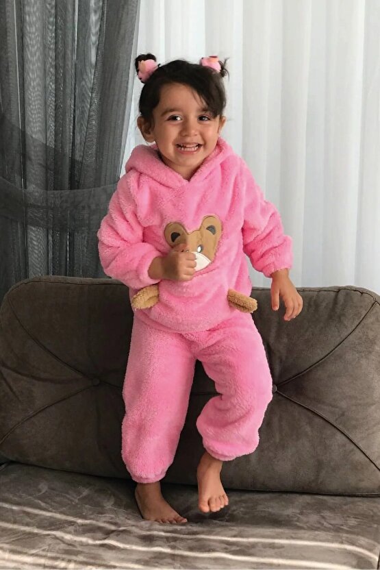 Welsoft Peluş Unisex Kız Erkek Bebek Takımları Çocuk Giyim Bebek Giyim