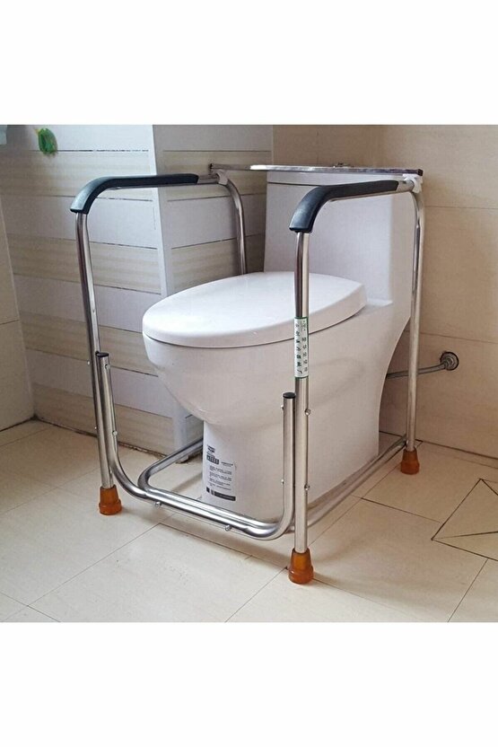 Genç ve yaşlılar için güvenli tutunma barı, WC klozet destek aparatı