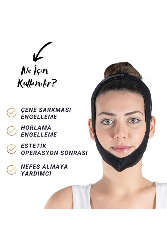 Çene Kapatma Bandı Estetik Operasyon Sonrası Çene Kapatma Bandı Horlama Önleyici Çene Kapatma Bandı