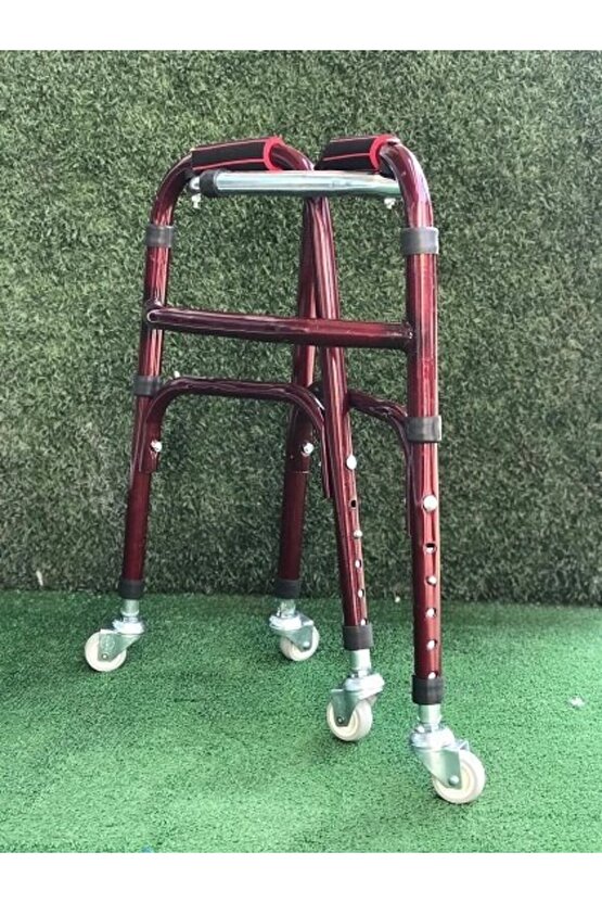 4 Tekerli Çocuk Walker Hasta Yürüteci Çocuk Walker Tekerlekli volker