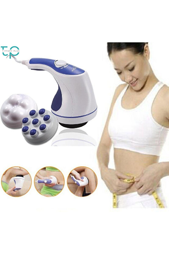 Relax & Tone 4 Başlıklı Masaj Aleti, Rahatlatıcı ve Güçlendirici