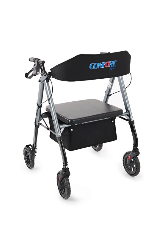 Dm-9200 150 kg Taşıma Kapasiteli Alüminyum Obez XXL Rolatör Yürüteç