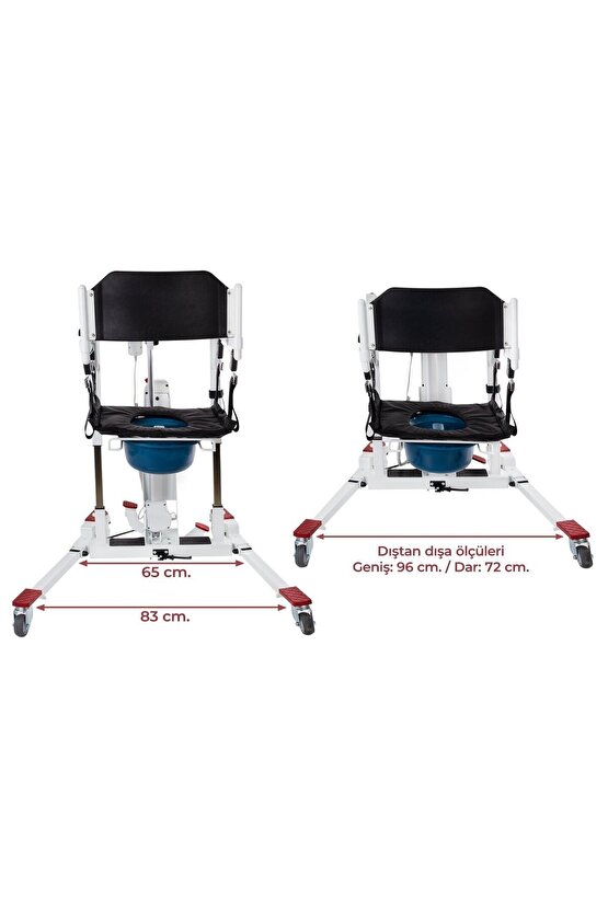 Comfort Plus DM-190U NEW Portatif Mobil Lift Hasta Transfer Lifti