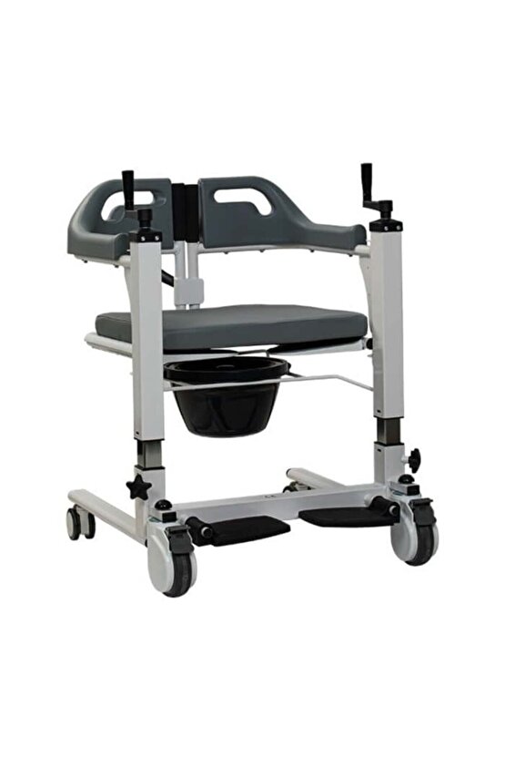 Comfort Plus GK863LABJ-12 Jet Black Transfer Alüminyum Tekerlekli Sandalye