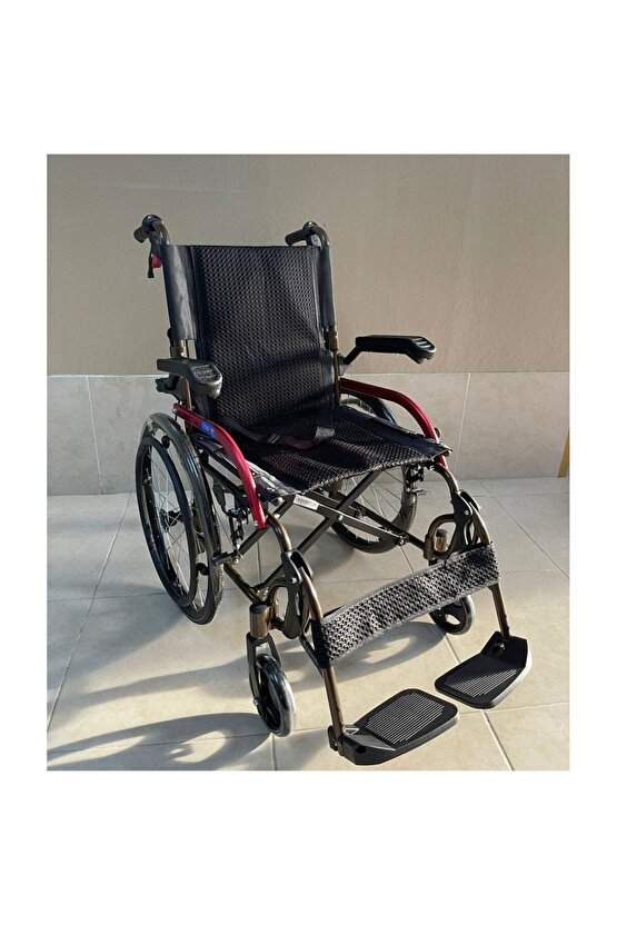 Comfort Plus GK863LAJ-20 Jet Black Transfer Alüminyum Tekerlekli Sandalye