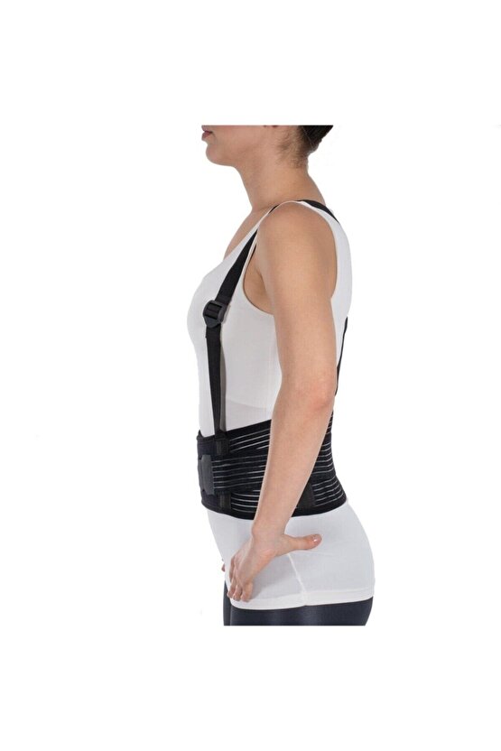Çalışma Korse 16cm Plus (askılı) Siyah L - XL - XXL