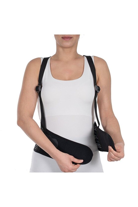 Çalışma Korse 16cm Plus (askılı) Siyah L - XL - XXL