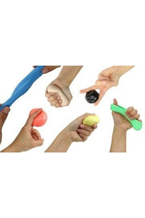 Theraflex Putty El Egzersiz Hamuru Kırmızı Renk (orta) 85 gr