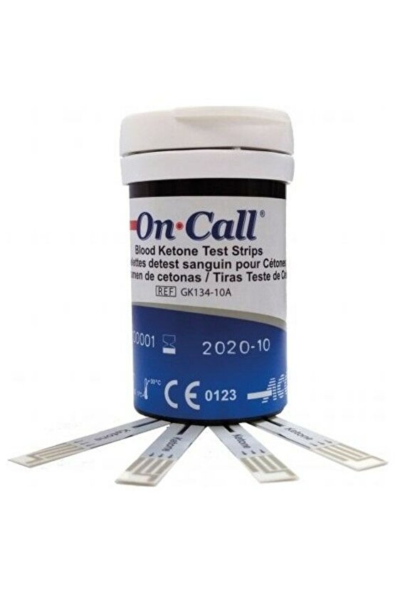 On Call Gk Dual Keton Ölçüm Stribi 50 Test