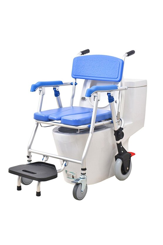 Comfort Plus DM-69U Tuvalet Özellikli Tekerlekli Sandalye