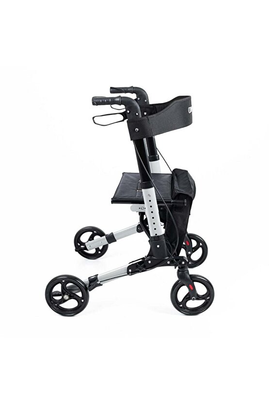 Comfort Plus DM-9102 Gri Lüx Alüminyum Rolatör