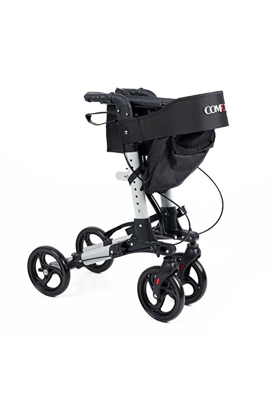 Comfort Plus DM-9102 Gri Lüx Alüminyum Rolatör