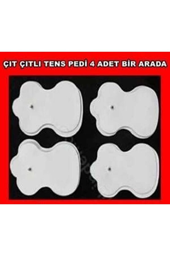 Çıtçıtlı Tens Cihazı Yedek Elektrot- 5x5 Pedi 8 Li