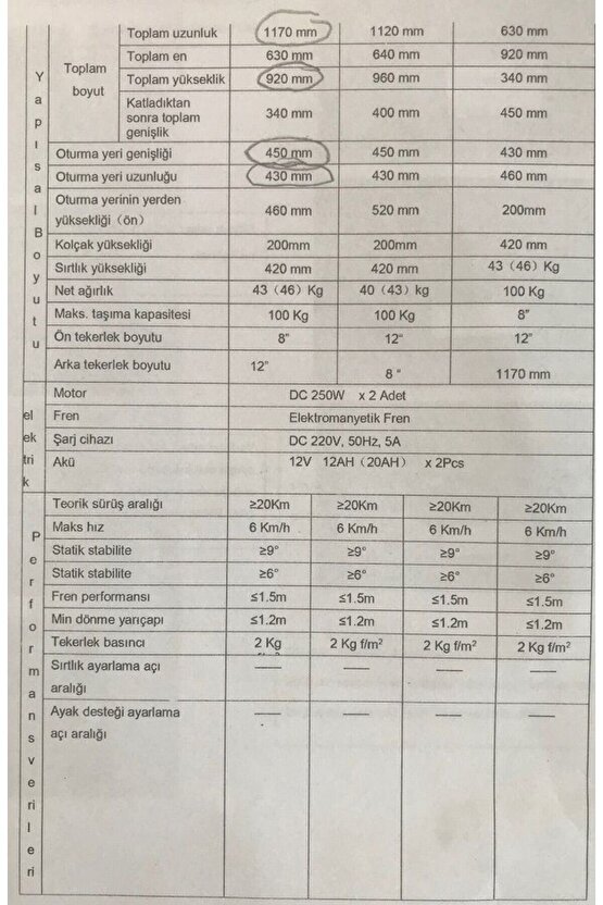 Pulsemed Akülü Tekerlekli Sandalye