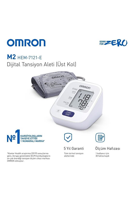Omron Koldan Ölçmeli Tansiyon Aleti M2Omron Sağlık ürünleri