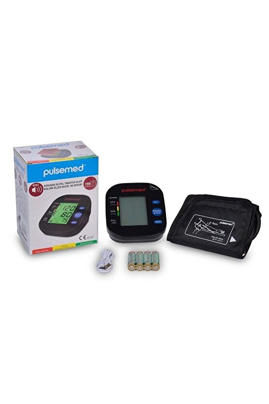 Pulsemed Konuşan Dijital Tansiyon Ölçüm Cihazı BSX583Pulsemed