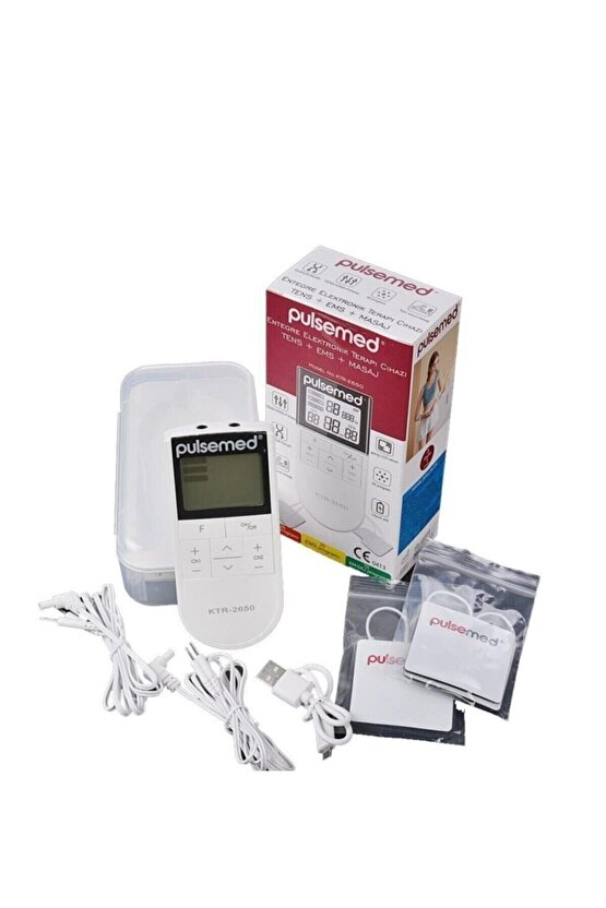 Entegre Elektronik Terapi Cihazı Tens + Ems + Masaj ( Şarj Edilebilir ) Ktr 2650
