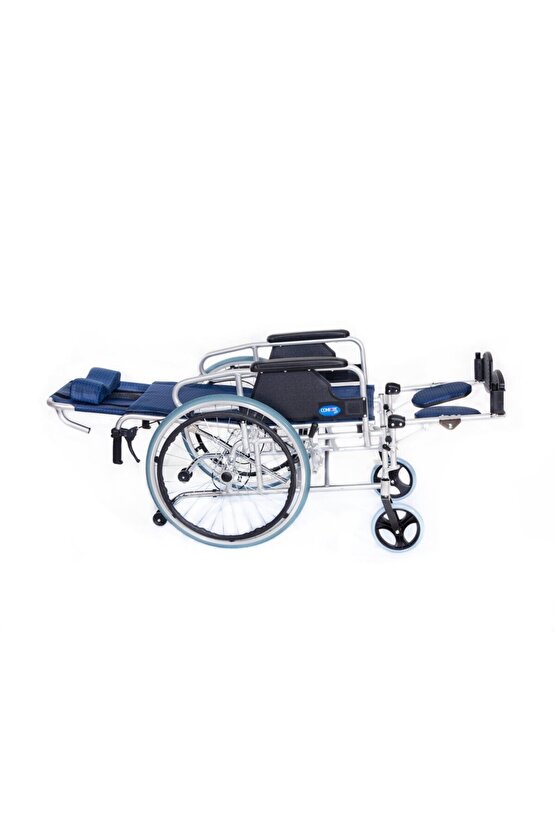 Comfort Plus Sırtı Yatar Ayak Tekerlekli Sandalye