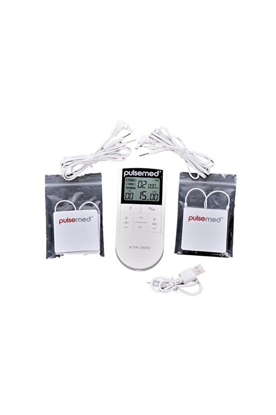 Entegre Elektronik Terapi Cihazı Tens + Ems + Masaj ( Şarj Edilebilir )