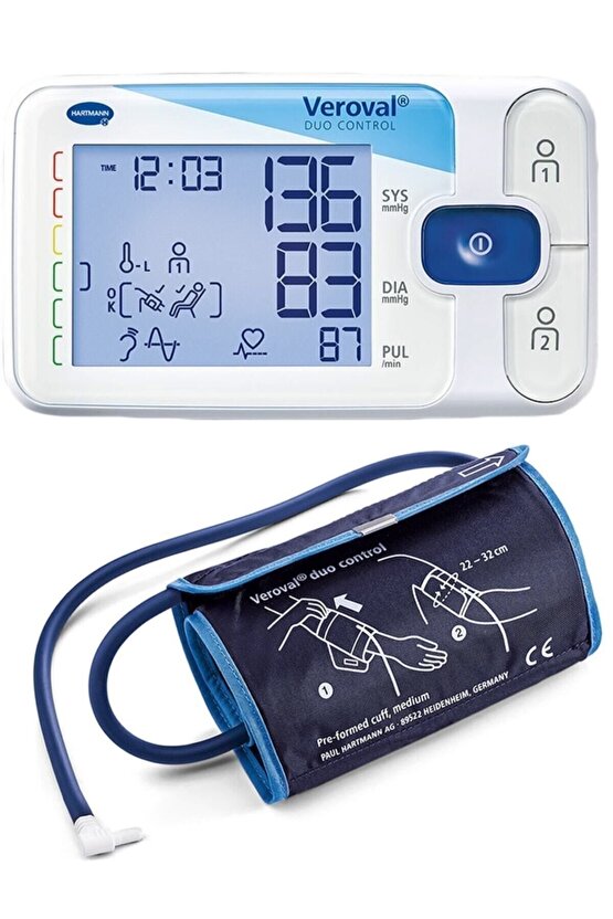 Tansiyon Aleti, Veroval Duo Control, Osilometrik Ve Oskültatuar ÖlçümHartmann
