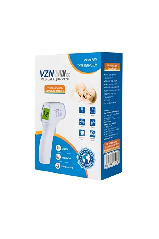 Vzn Alından Temassız Infrared Ateş Ölçer Fı03