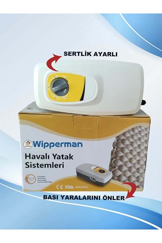 Baklava Desenli Havalı Yatak: Wipperman