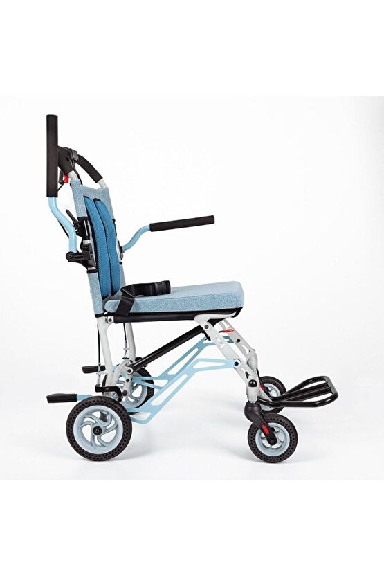 Comfort Plus DY01409LJ Mavi Transfer Tekerlekli Sandalye
