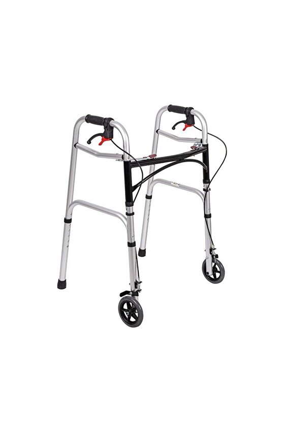 PR-450 Alüminyum Frenli Walker